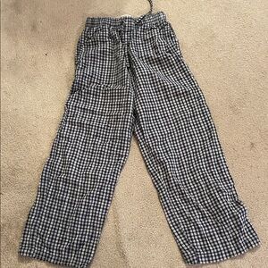 Merona Men's Checkered Pajama pants - Black and White